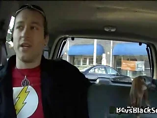 Black Muscular Delighted Dude Fianc